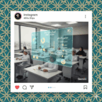 AI social media portfolio for Muscat schools